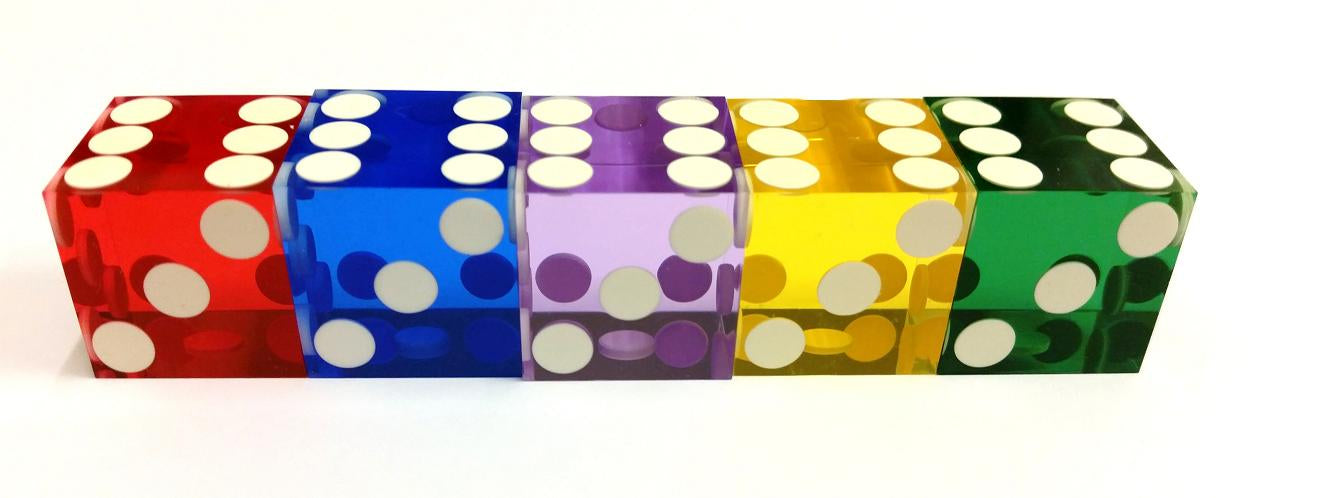 Präzisionswürfel Bunt